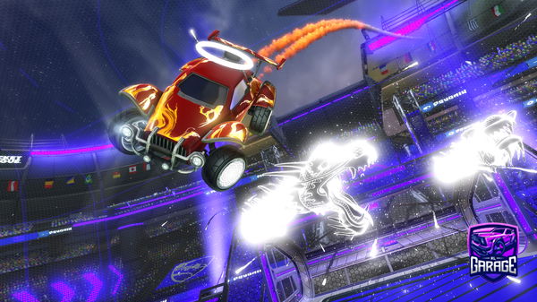 A Rocket League car design from Bounden