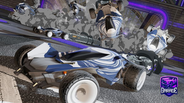 A Rocket League car design from MrRogers143