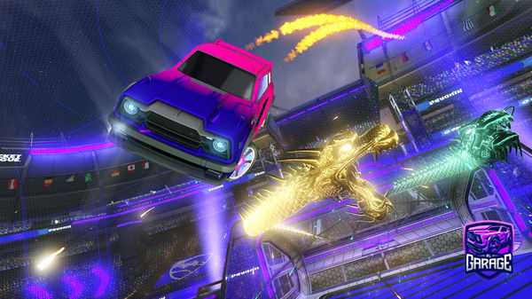 A Rocket League car design from Vdoggsavi