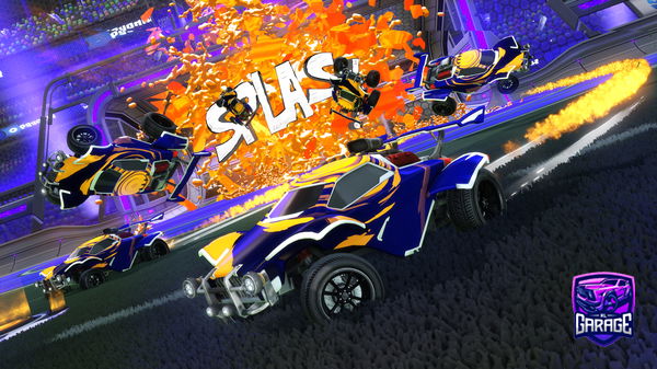 A Rocket League car design from Law07