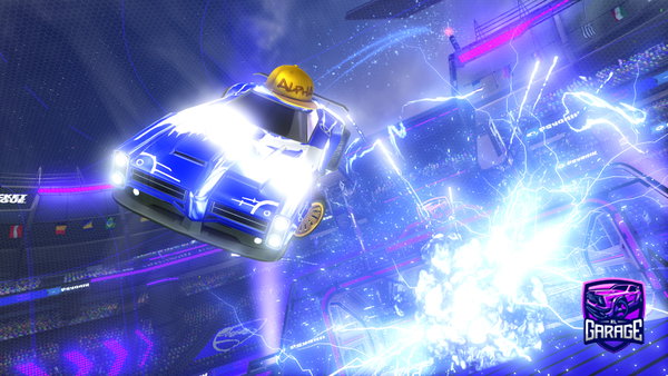 A Rocket League car design from retroagro