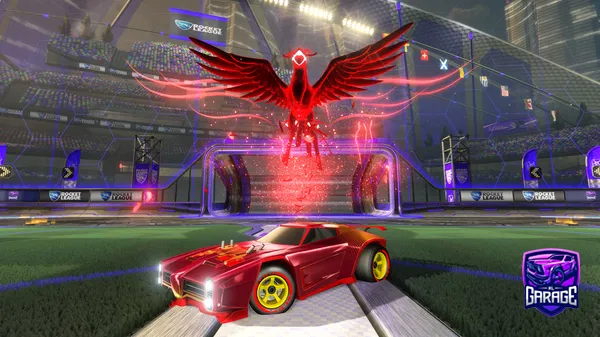 A Rocket League car design from Eonxbox