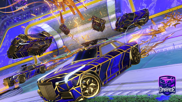 A Rocket League car design from Fuzzybone9