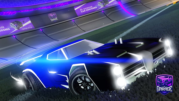 A Rocket League car design from ASDN8
