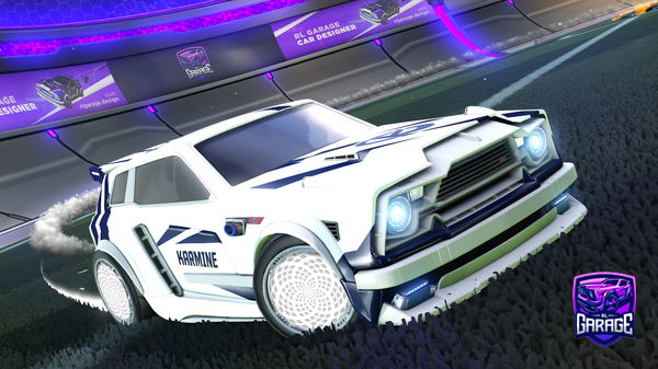 A Rocket League car design from jp18887