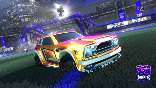 A Rocket League car design from Little_ghost1234