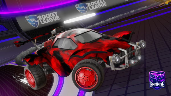 A Rocket League car design from black_ssnow