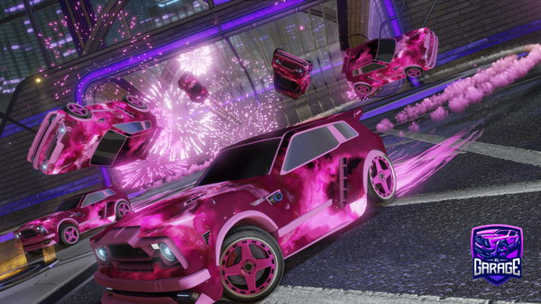 A Rocket League car design from Sashimimix