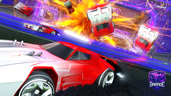 A Rocket League car design from levi299