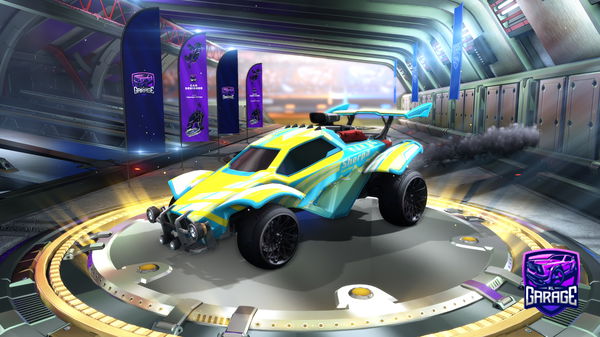 A Rocket League car design from ol-flash09