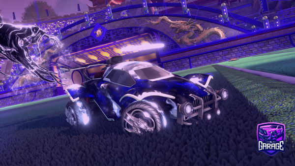 A Rocket League car design from Holdmylauchyt