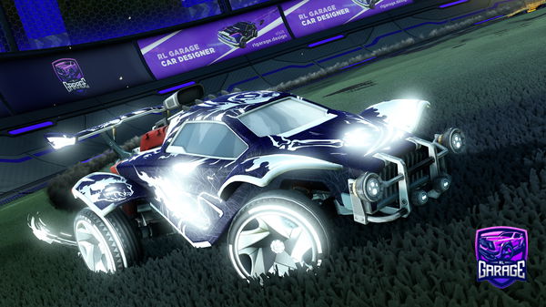 A Rocket League car design from abrokenlink
