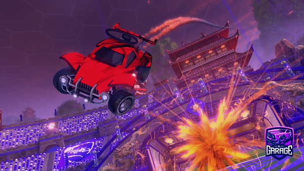 A Rocket League car design from My_heart