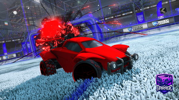 A Rocket League car design from Feniic2