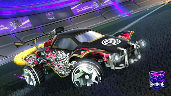 A Rocket League car design from Sape_t