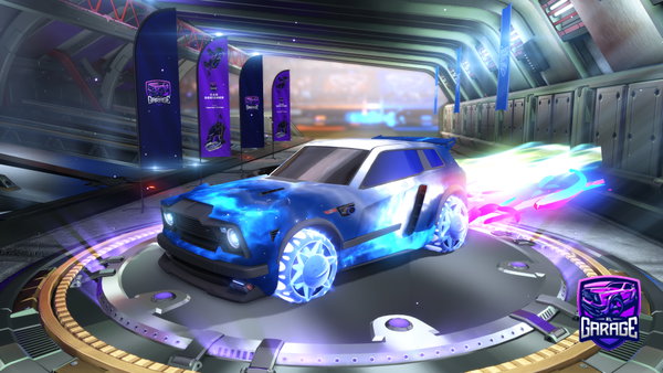 A Rocket League car design from Grnn