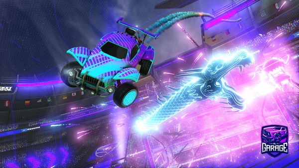 A Rocket League car design from AtlasNovaOnYT