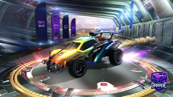 A Rocket League car design from Sommerz-