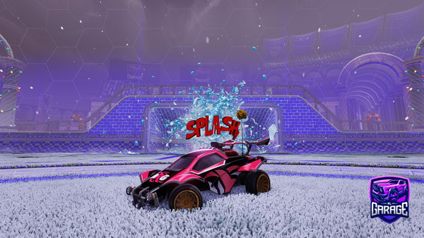 A Rocket League car design from whirlvoid