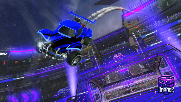 A Rocket League car design from Hunek