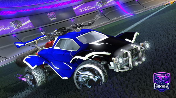 A Rocket League car design from -RL_Trading-