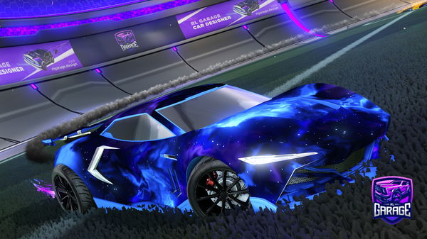 A Rocket League car design from Eli_Guy1235