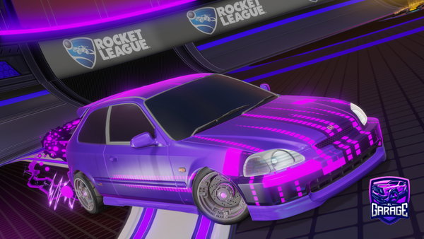 A Rocket League car design from Zarbzarus