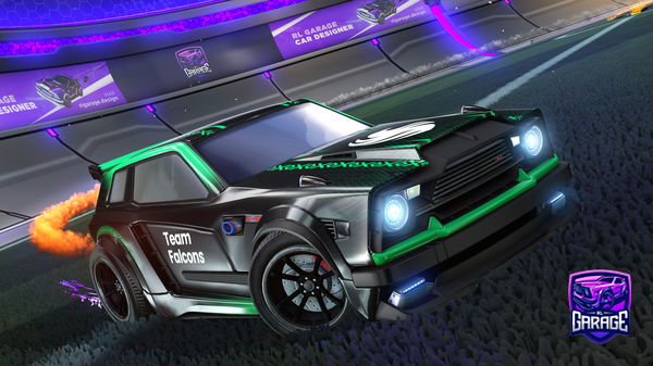 A Rocket League car design from CrxzyStuff