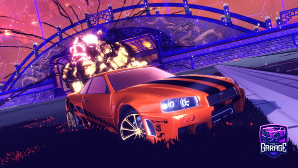 A Rocket League car design from juiceorooni