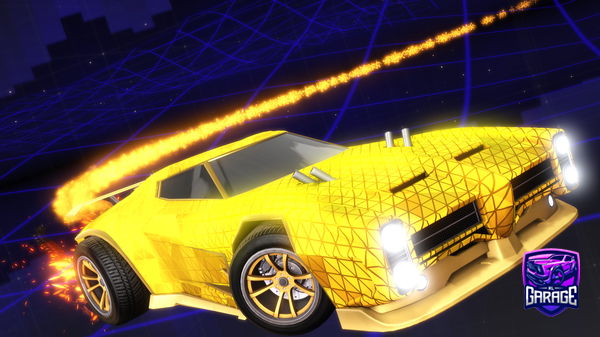 A Rocket League car design from Illusionist07