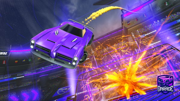 A Rocket League car design from bubba_da_boi