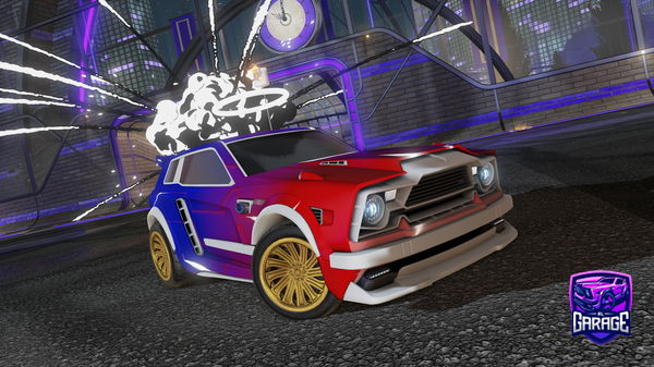 A Rocket League car design from Mikael_Meyers