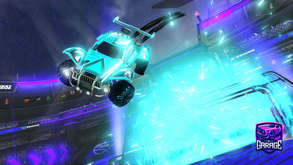 A Rocket League car design from TrapX93440