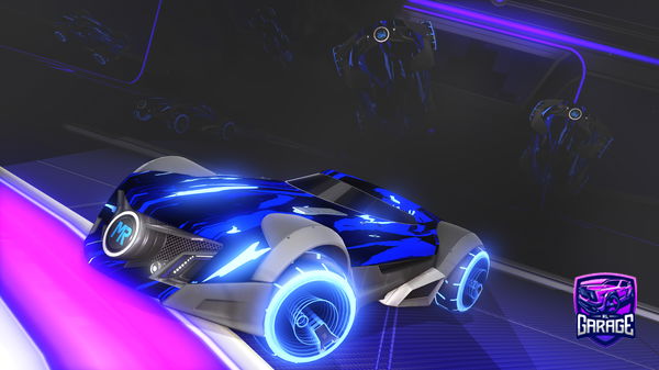 A Rocket League car design from Fire_Tiger