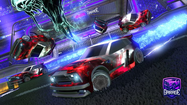 A Rocket League car design from mAJicaI