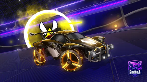 A Rocket League car design from TopBinner