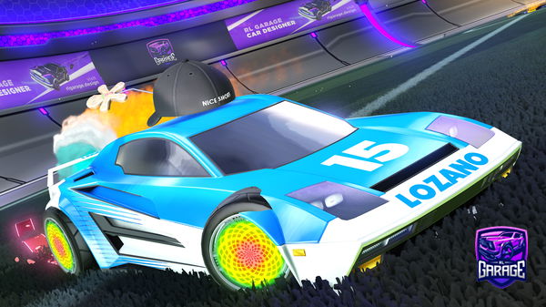 A Rocket League car design from valentintin0206