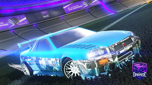 A Rocket League car design from -GHXSTLY-