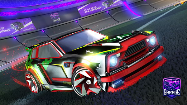 A Rocket League car design from BoZo_0708