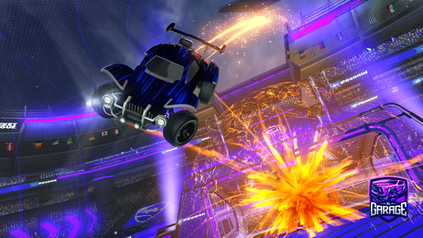 A Rocket League car design from CR4CK3R