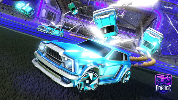 A Rocket League car design from EPFJumping_White