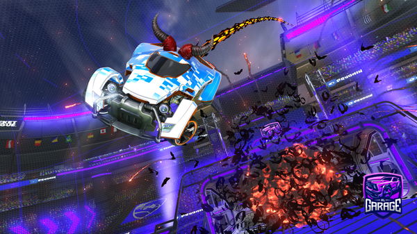 A Rocket League car design from Nzd112