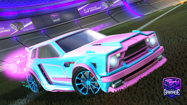 A Rocket League car design from MrTeaRl