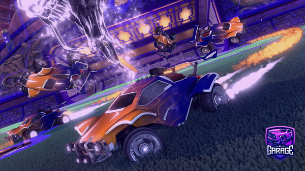 A Rocket League car design from SUK1AR1