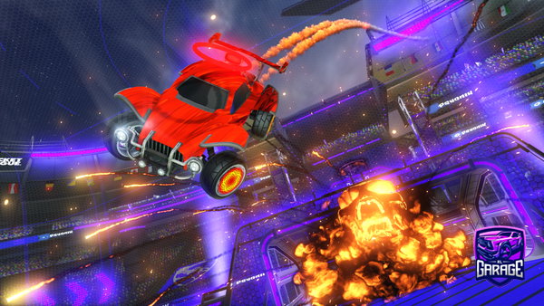 A Rocket League car design from Chrunky