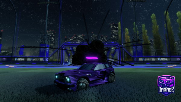 A Rocket League car design from Rocketfire22