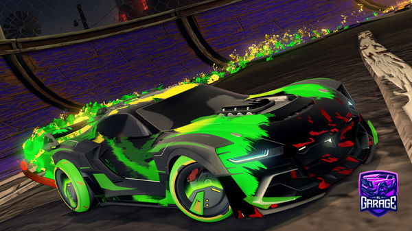 A Rocket League car design from T-Crafter