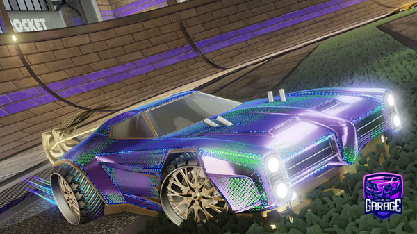 A Rocket League car design from JLA-PP