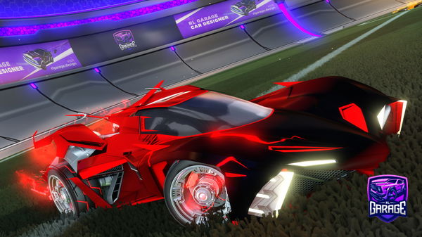 A Rocket League car design from freddospegetto