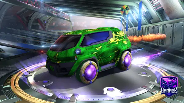 A Rocket League car design from MushyRabobo